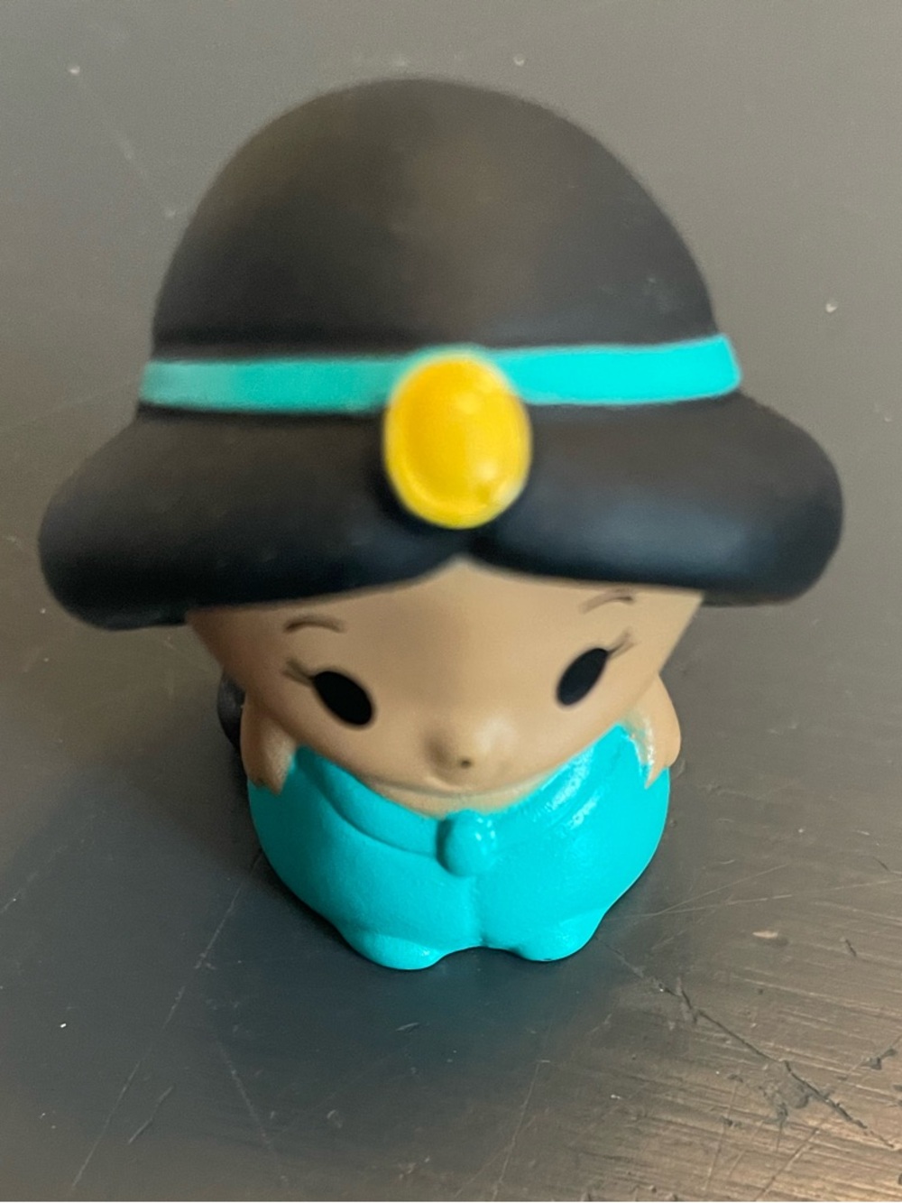 Disney Jasmine Small Princess Figurine in Black and Turquoise